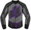 Icon Womens Overlord Textile Jacket Purple