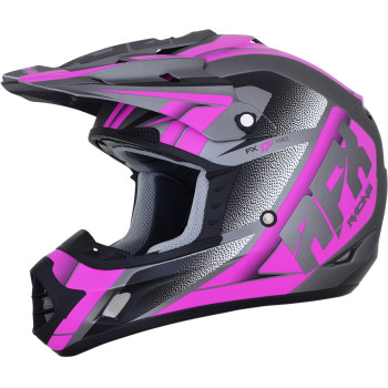 Casque enfant cross AFX FX-17 Attack blanc noir matt