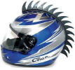 PC Racing Helmet Mohawk Saw Blade