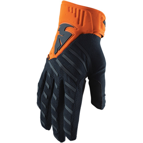 M Charcoal Thor MX Motocross Terrain Gloves Medium 