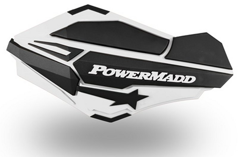 PowerMadd Sentinel Handguards - Red/Black ATV & Snowmobile Hand Protection With Durable Construction