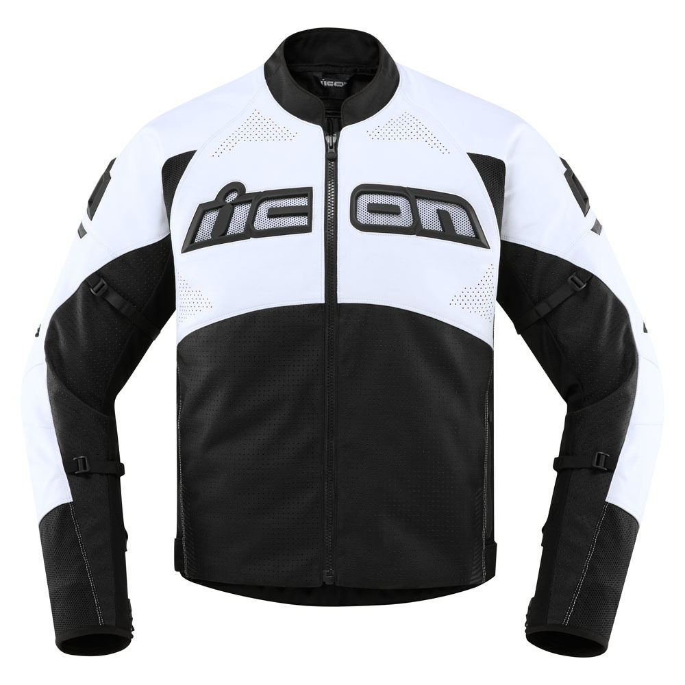 Icon Hypersport Leather Motorcycle Motorbike Jacket D3OAll Sizes & Colours 