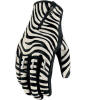 Icon Womens 1000 Catwalk Zebra Glove
