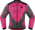 Icon Womens Anthem 2 Mesh Jacket Pink