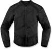 Icon Womens Overlord Textile Jacket Black