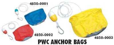 Parts Unlimited Personal Watercraft Anchor Bags